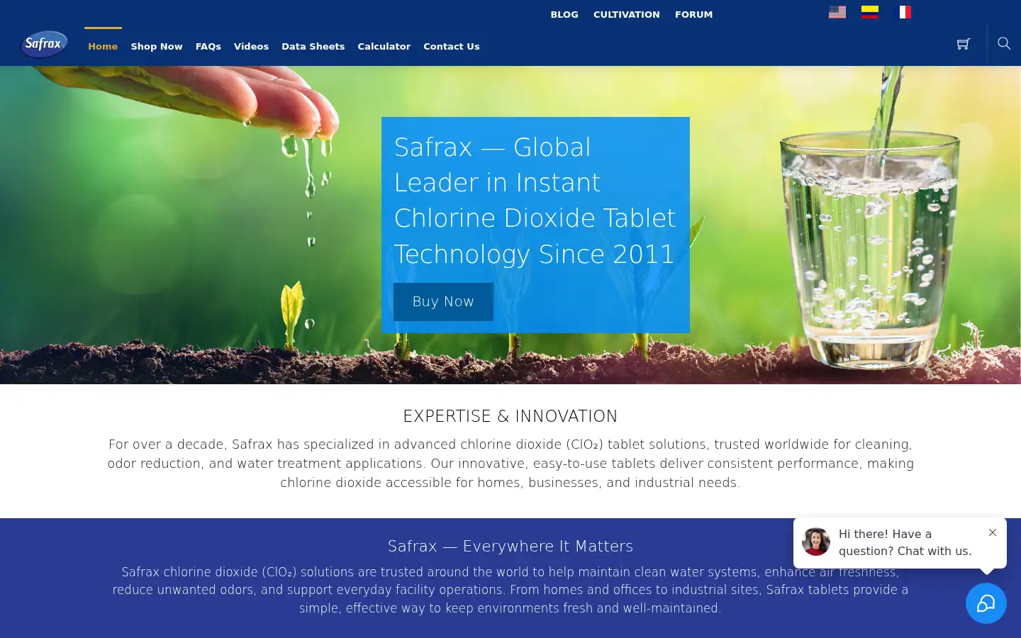 Screenshot of safrax.com