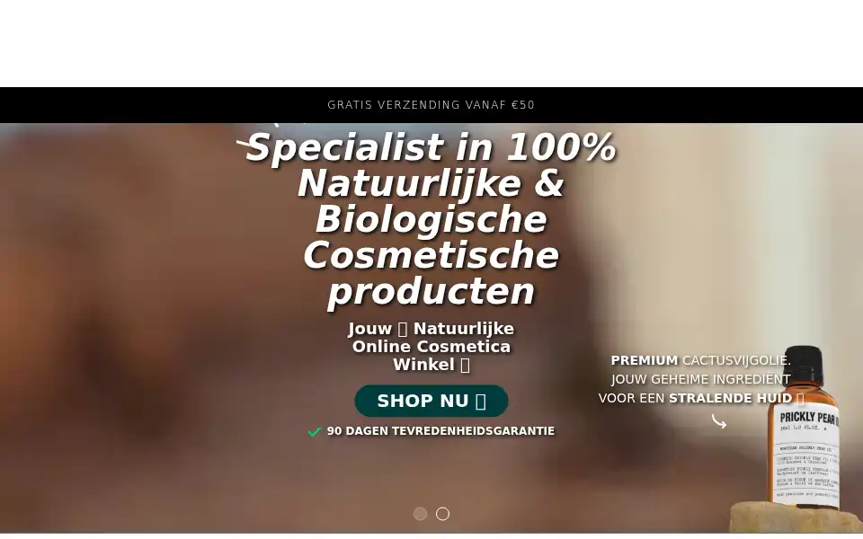 Screenshot of safwahnatural.com