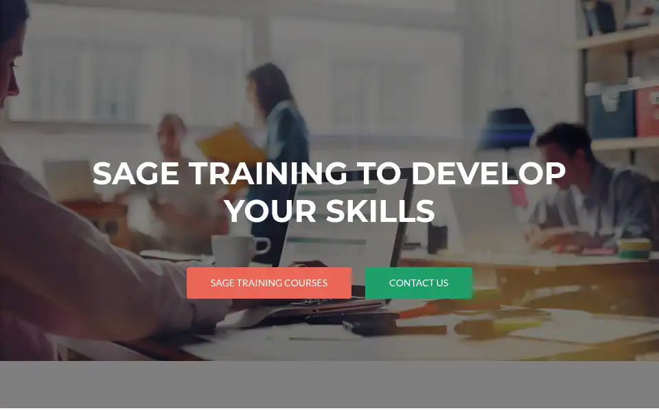 Screenshot of sageaccountstraining.com