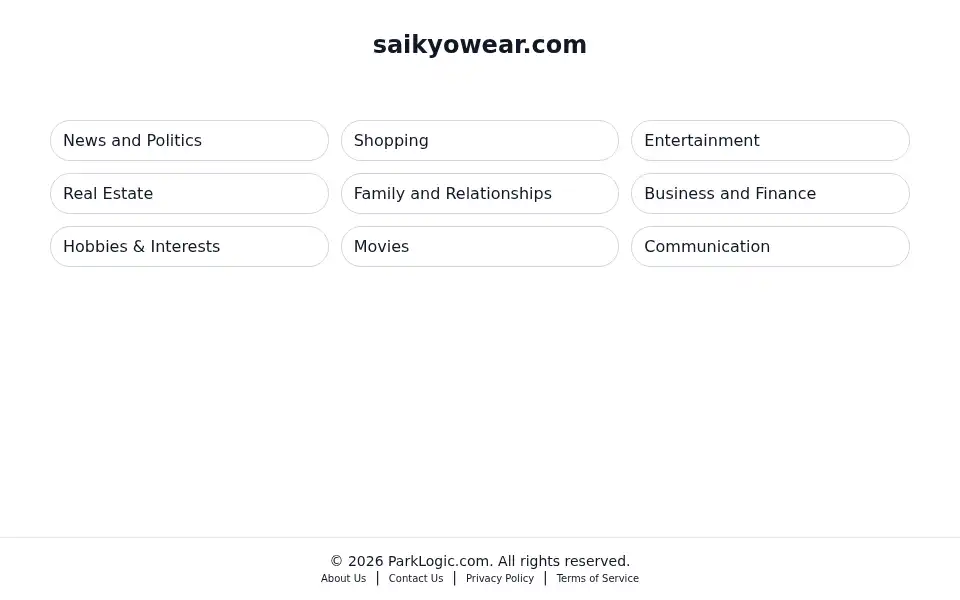 Screenshot of saikyowear.com