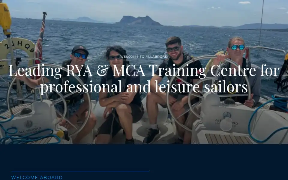 Screenshot of sailing.gi