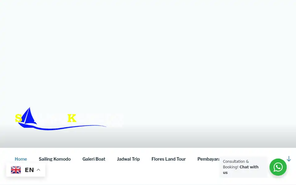 Screenshot of sailingkomodo.com