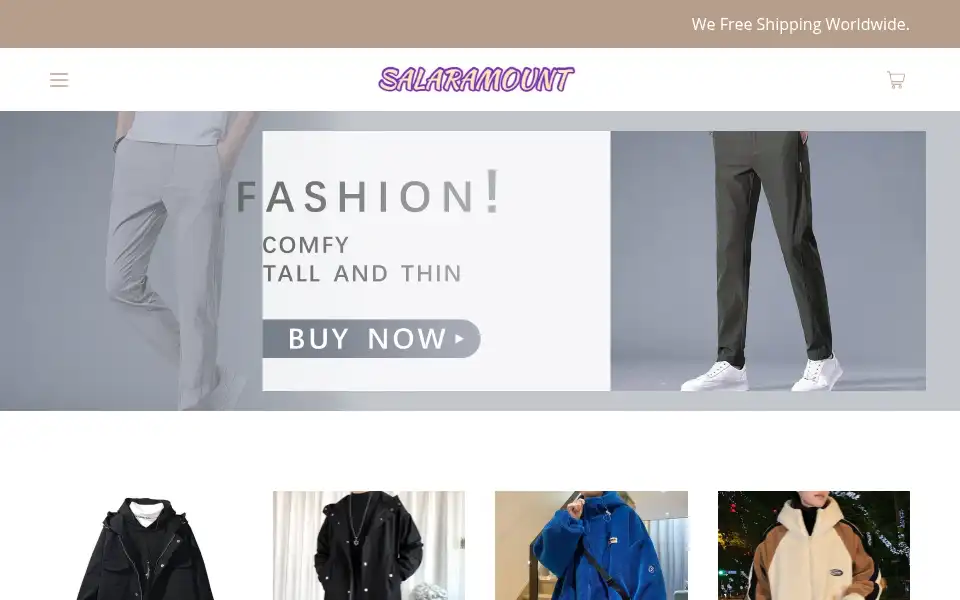 Screenshot of salaramount.com
