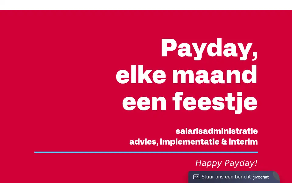 Screenshot of salarisjobs.nl