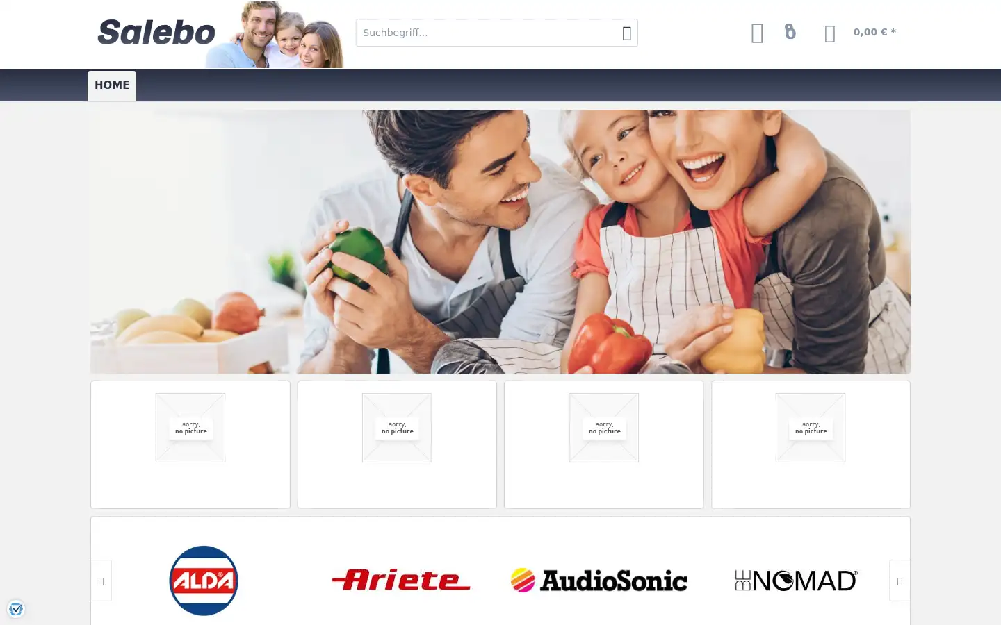 Screenshot of salebo.de