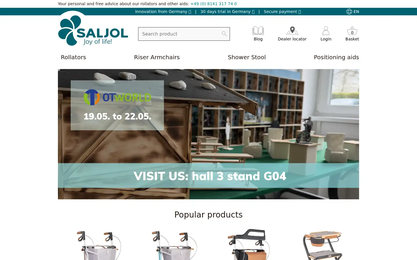 Screenshot of saljol.de