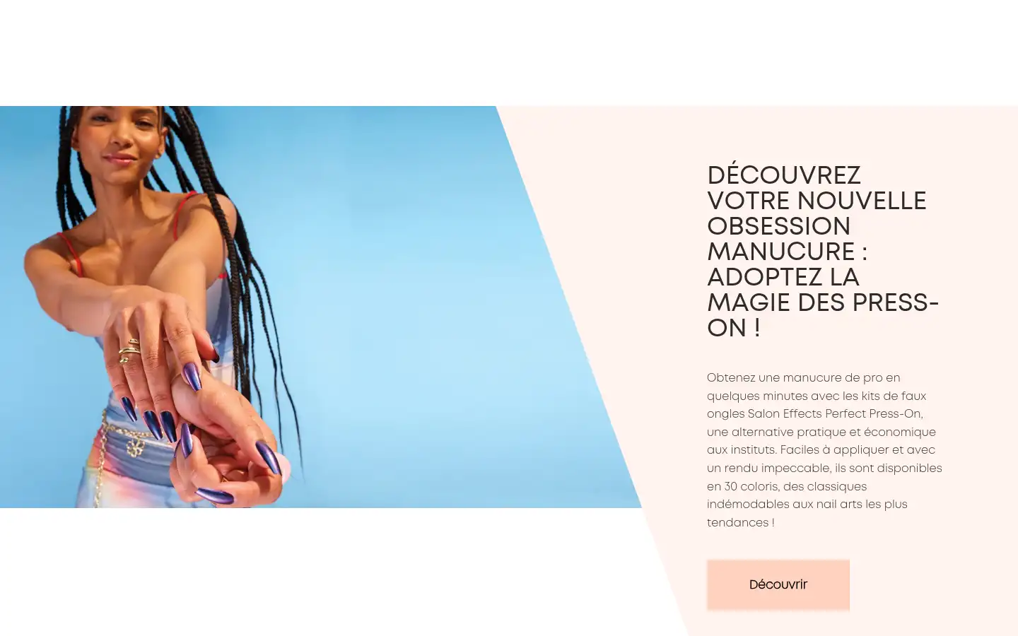 Screenshot of sallyhansen.com
