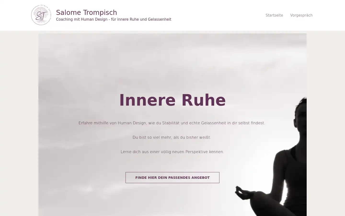 Screenshot of salometrompisch.de