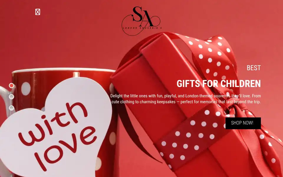 Screenshot of salondonsouvenir.com
