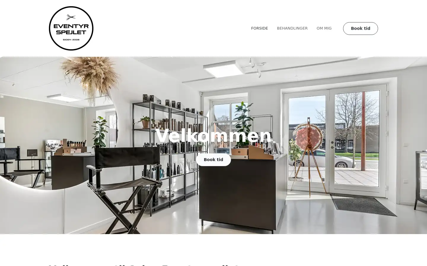 Screenshot of saloneventyrspejlet.dk