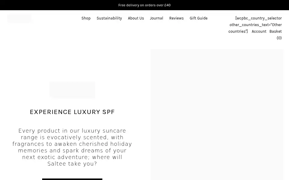 Screenshot of saltee.co.uk