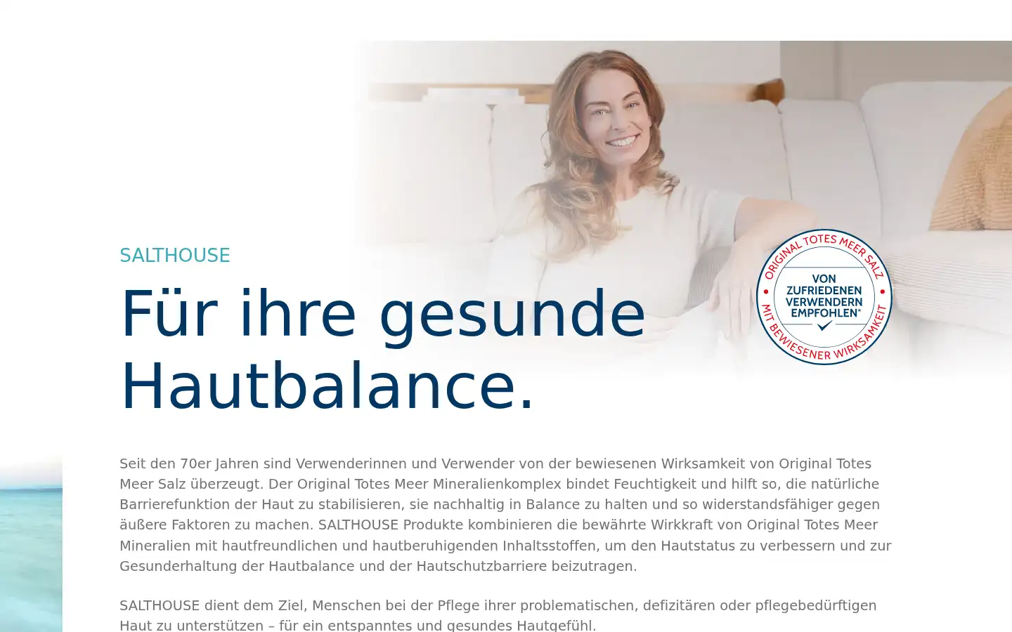 Screenshot of salthouse.de