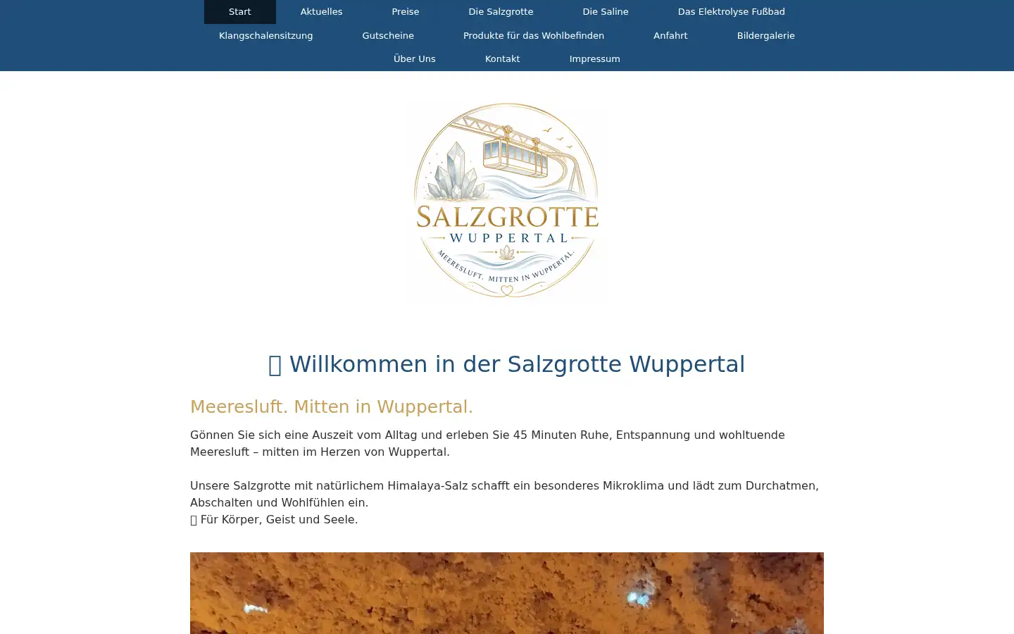 Screenshot of salzgrotte-wuppertal.de