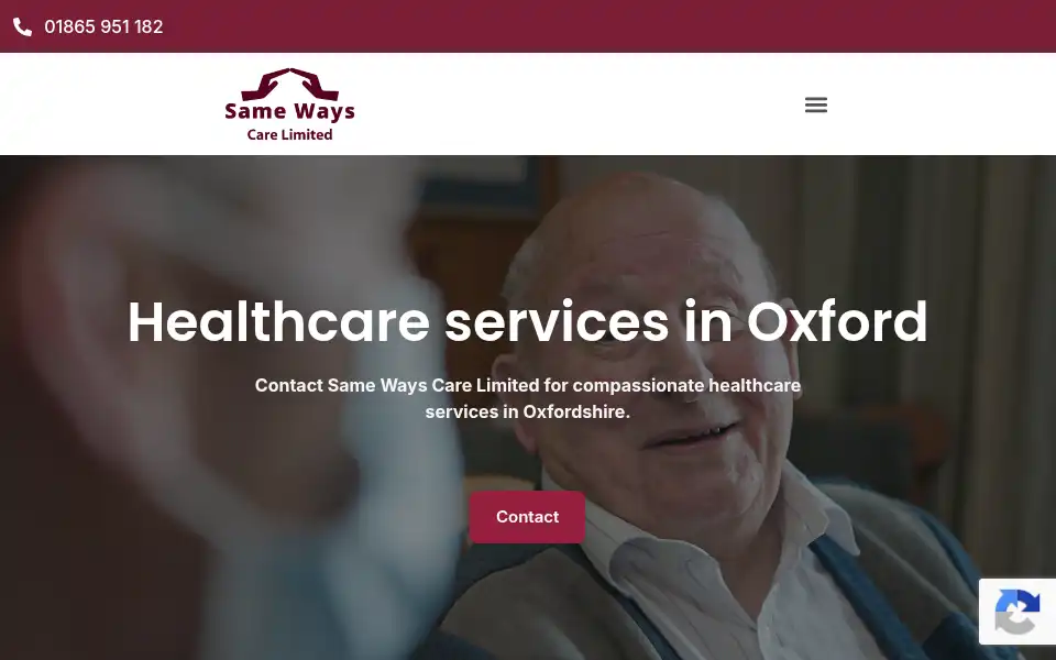 Screenshot of sameways.co.uk