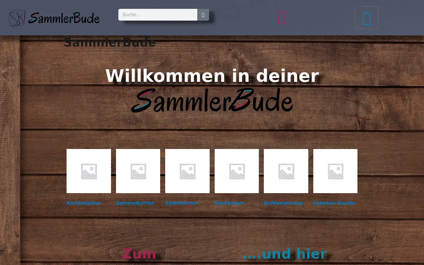 Screenshot of sammlerbude.club