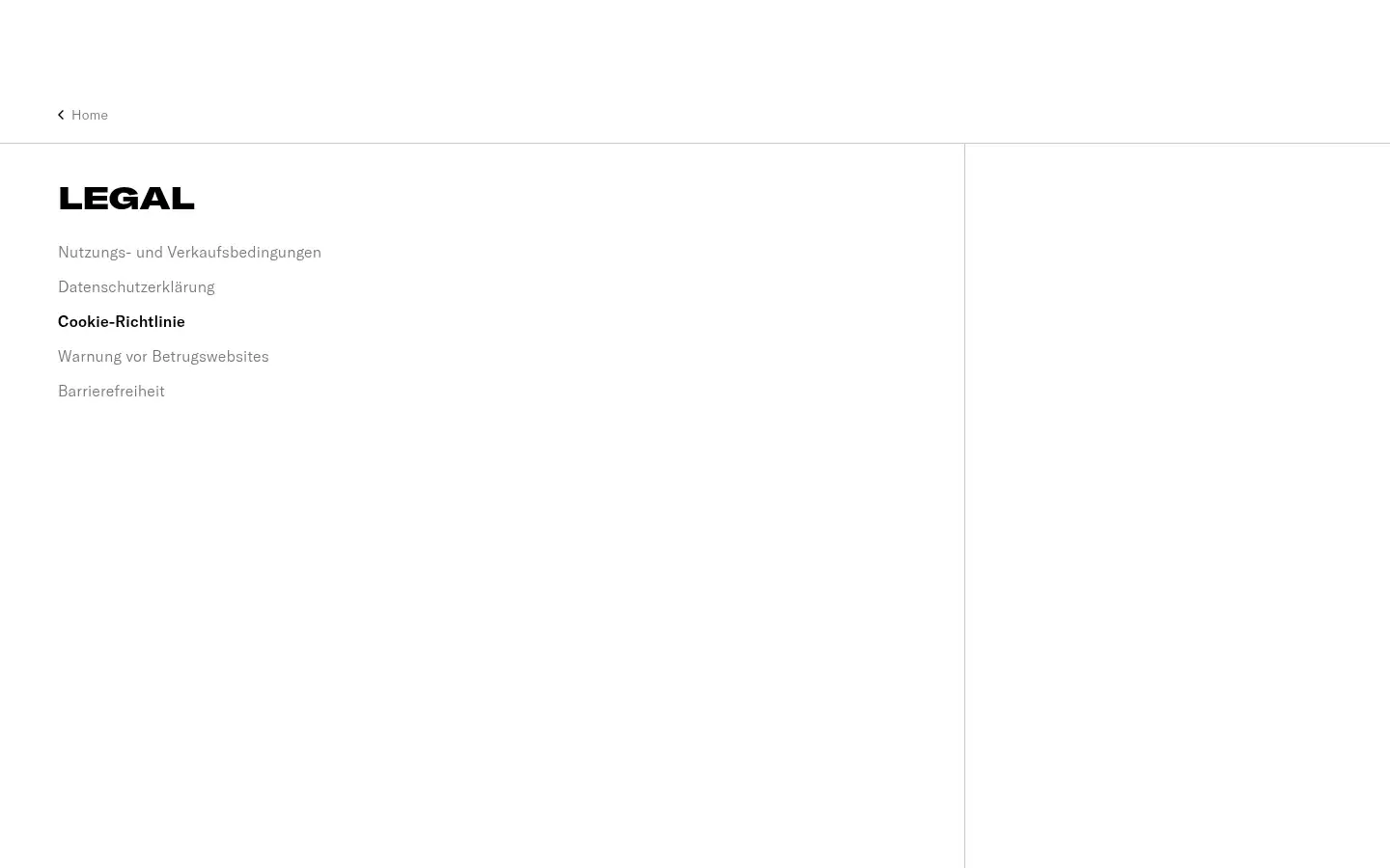 Screenshot of samsonite.ch