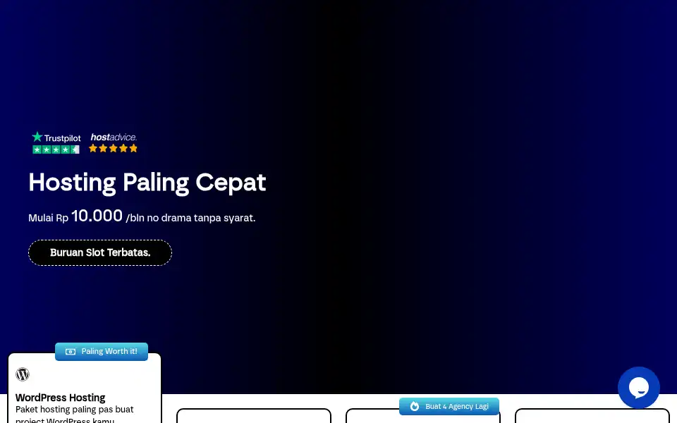 Screenshot of samudrahost.com