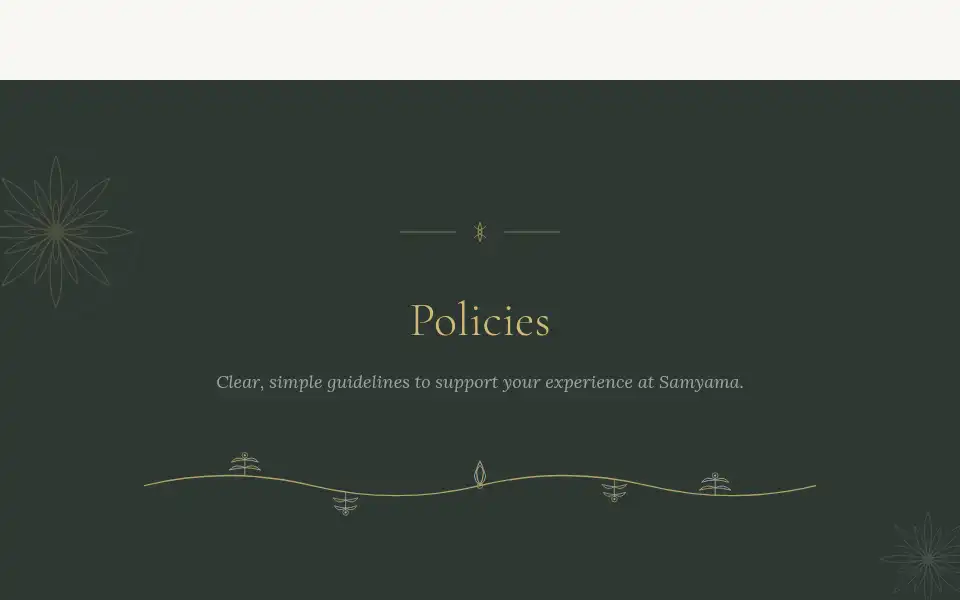Screenshot of samyama.com