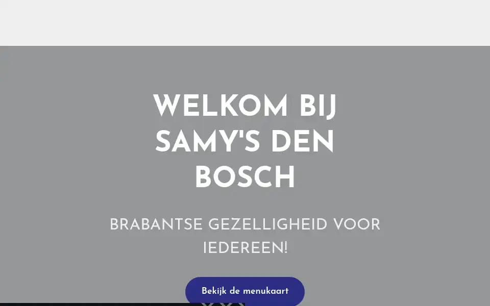Screenshot of samys.nl