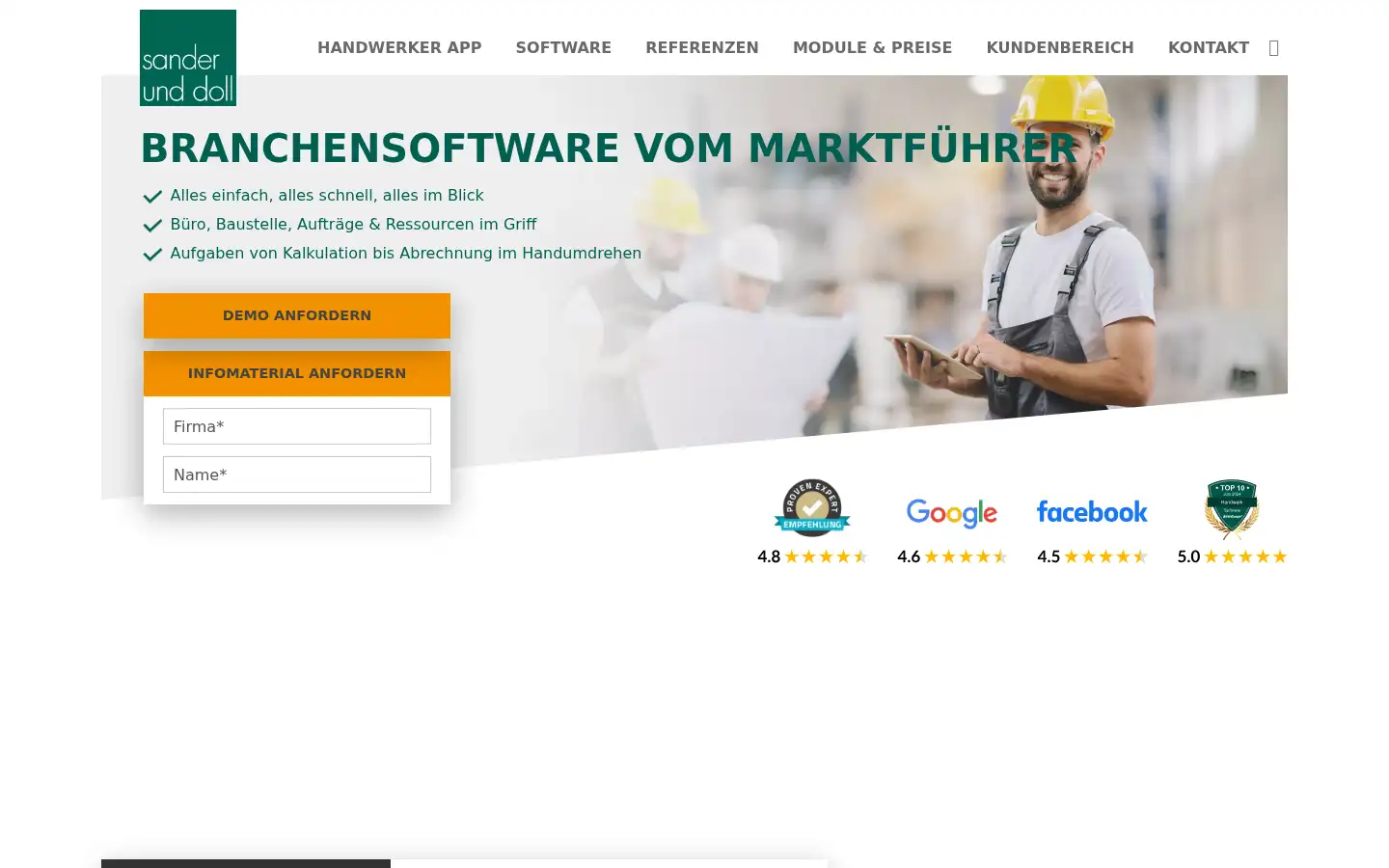 Screenshot of sander-doll.com