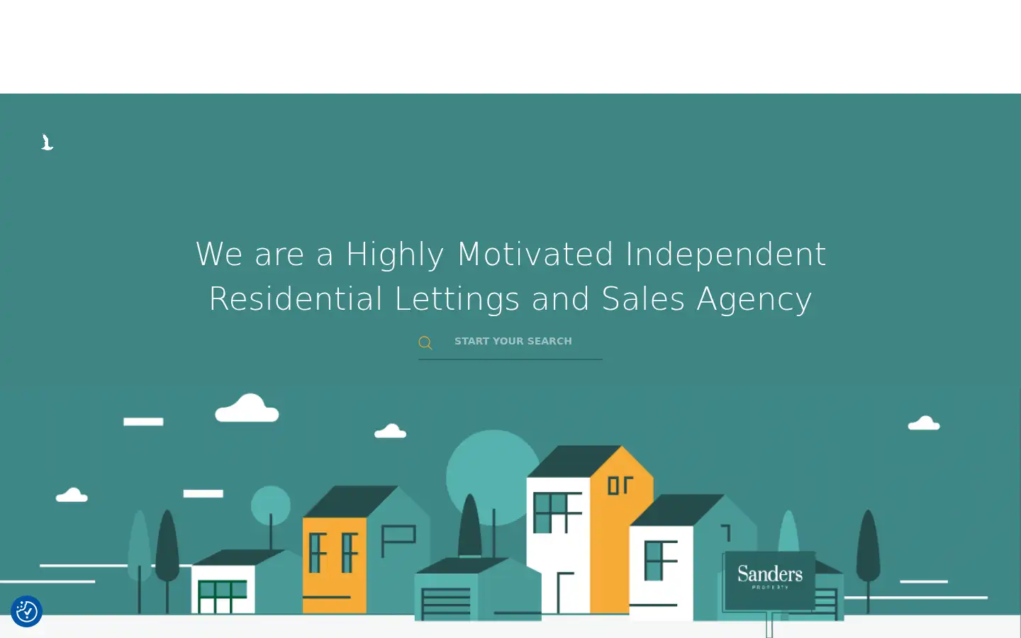 Screenshot of sandersproperty.co.uk