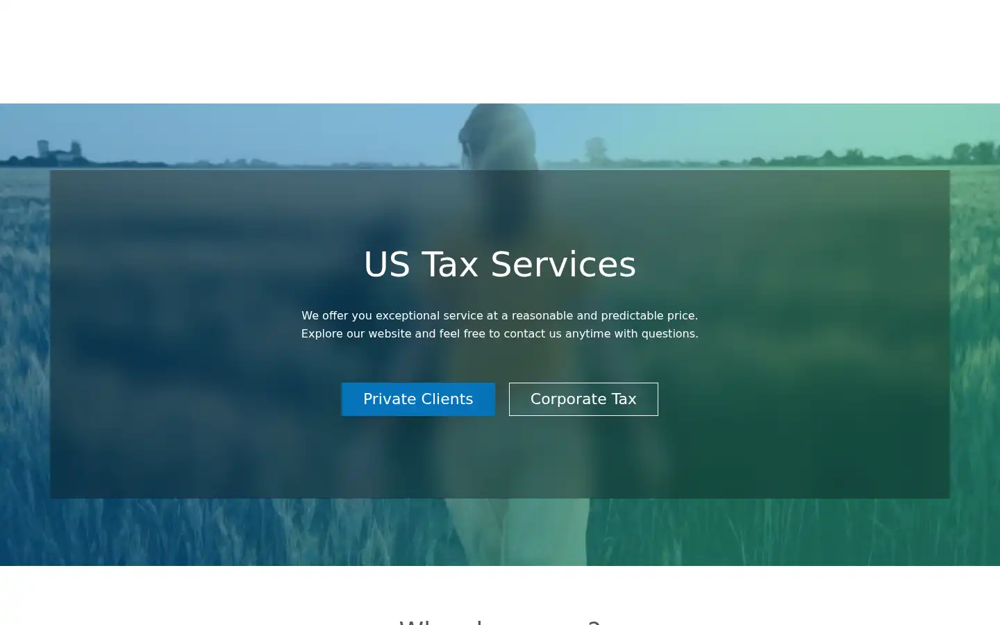 Screenshot of sandersustax.com