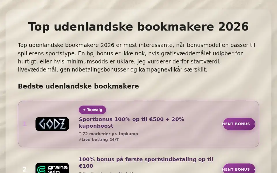 Screenshot of sandlegetoej.dk