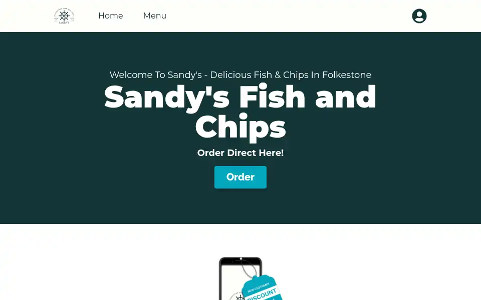 Screenshot of sandysfishandchips.online