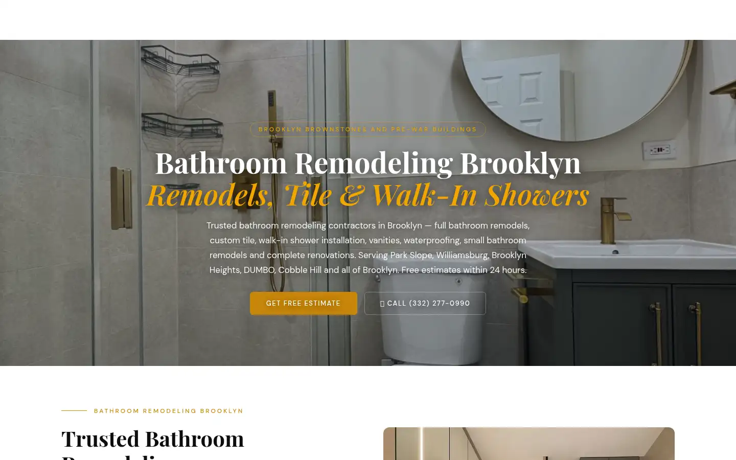 Screenshot of sanibuildingcorp.com