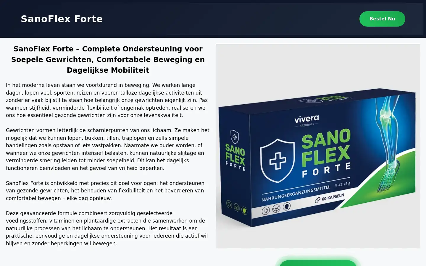 Screenshot of sanoflexforte.net