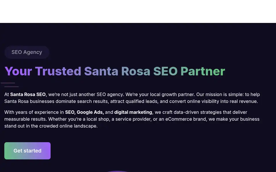 Screenshot of santa-rosa-seo.com
