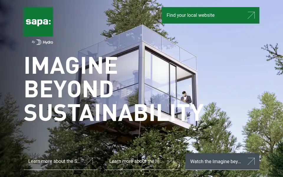 Screenshot of sapabuildingsystems.com