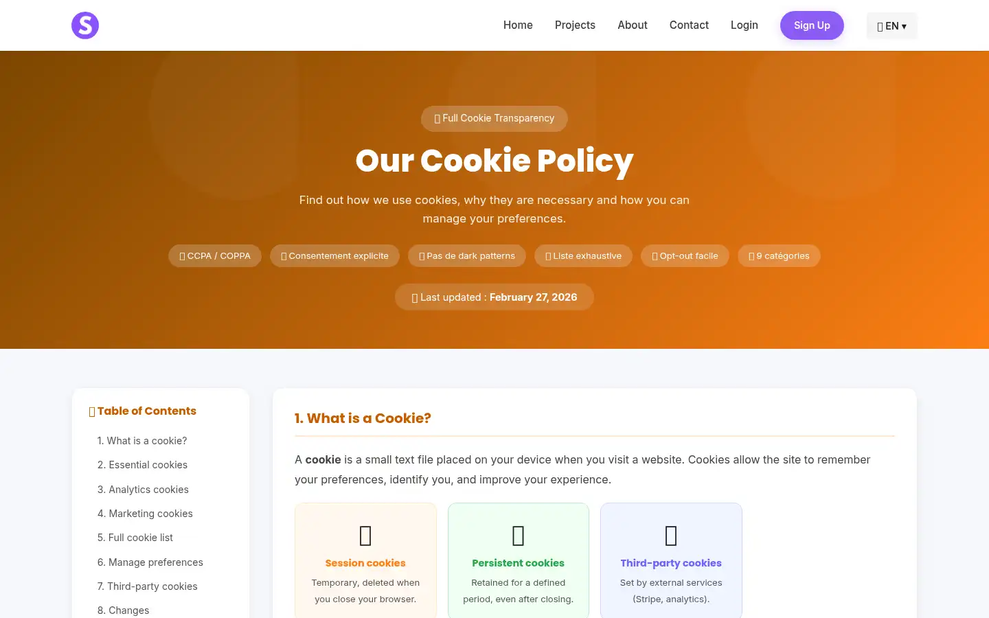 Screenshot of sapeo.org