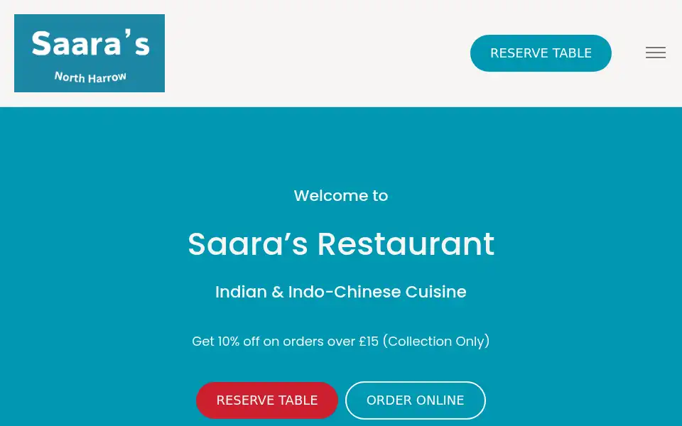 Screenshot of saraskc.co.uk