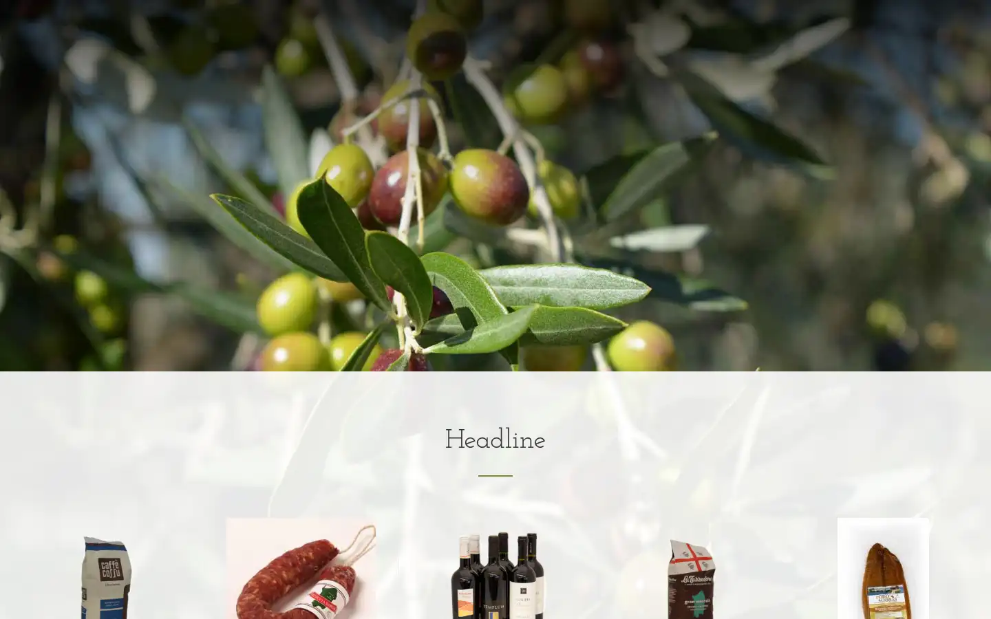 Screenshot of sardinienprodukte.at