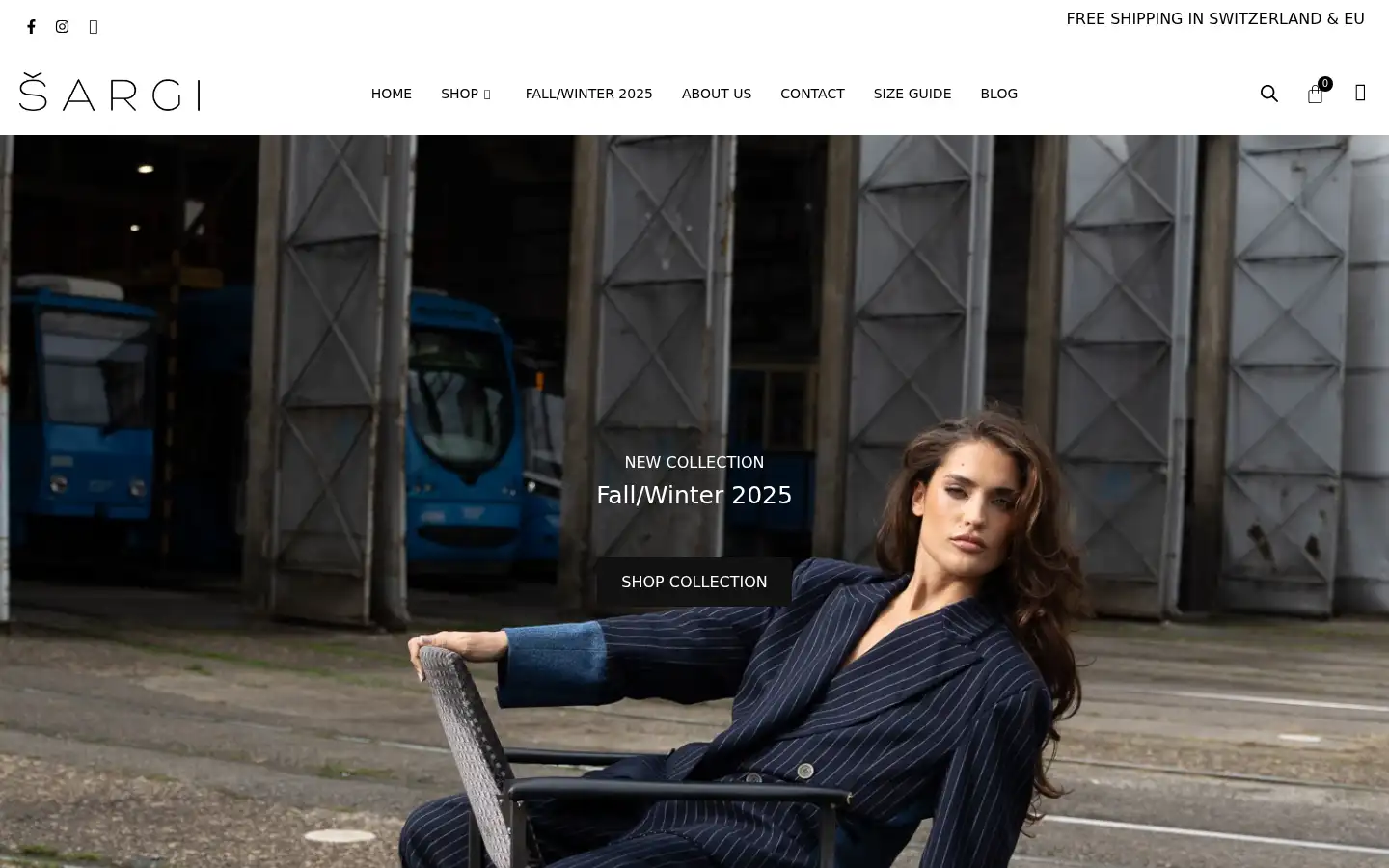 Screenshot of sargi-official.com