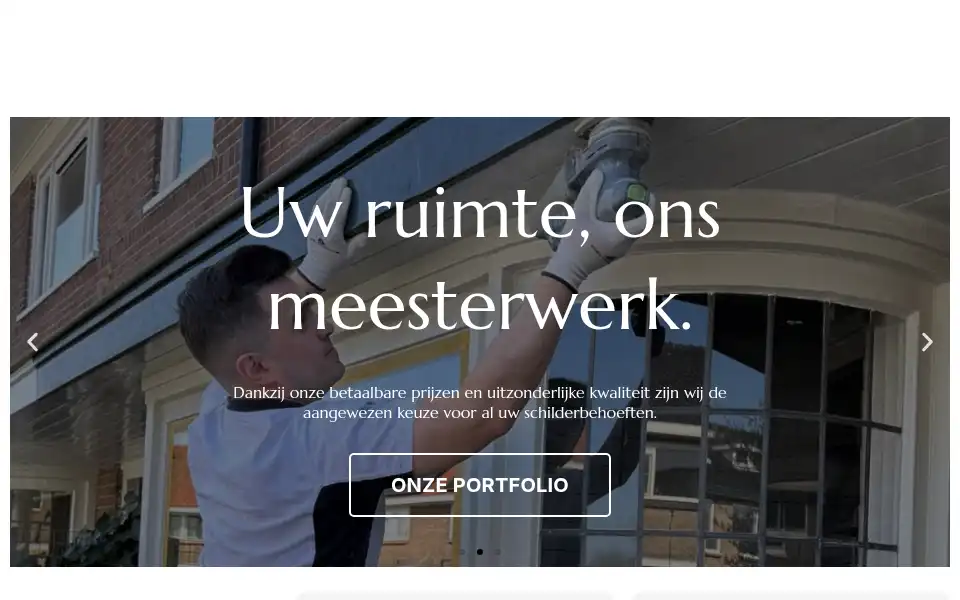 Screenshot of sarkoschilderwerken.nl