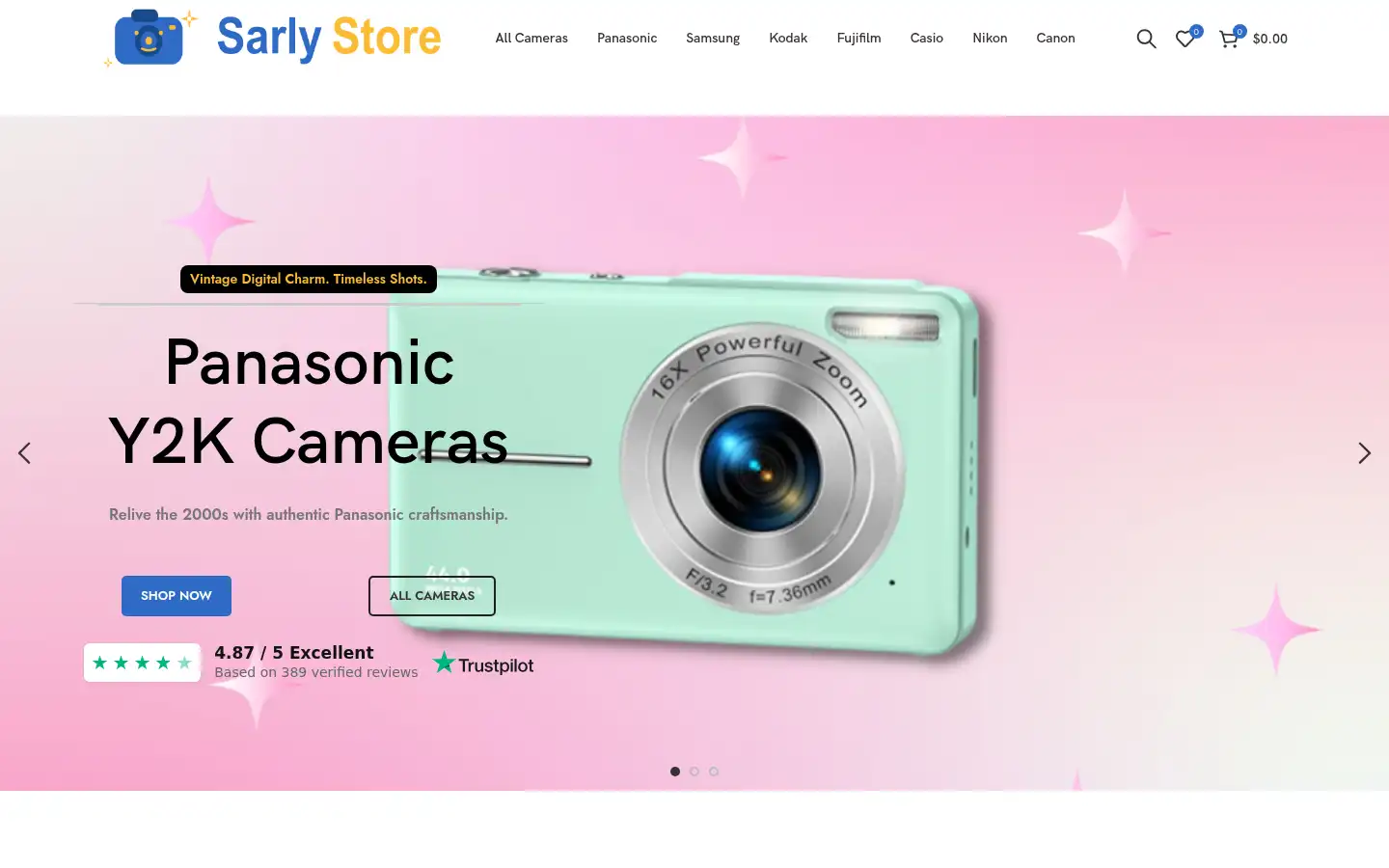 Screenshot of sarlya.com