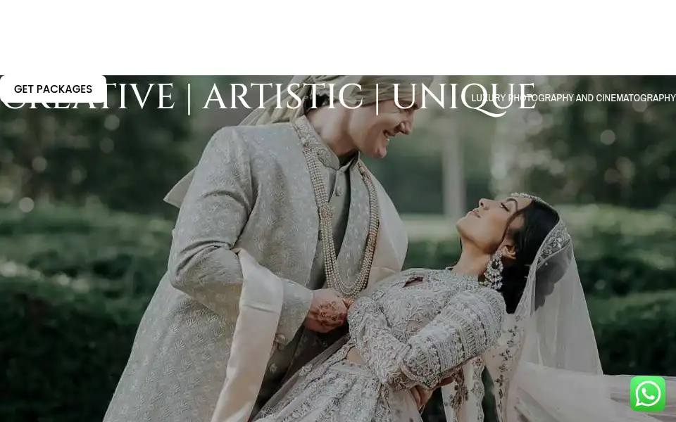 Screenshot of sarojstudios.com