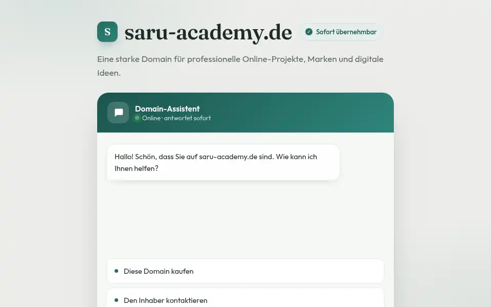 Screenshot of saru-academy.de