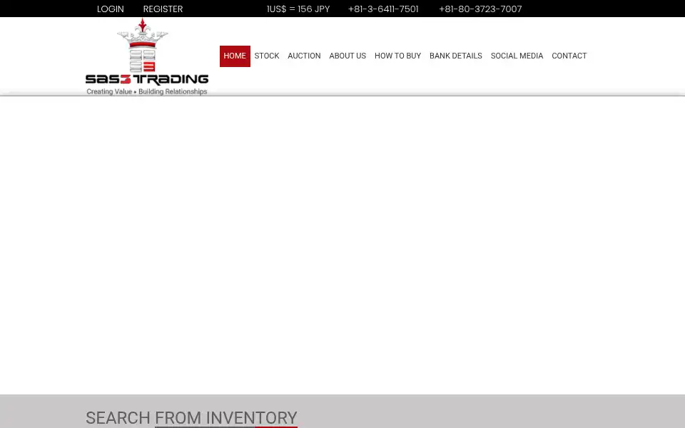 Screenshot of sas3.com