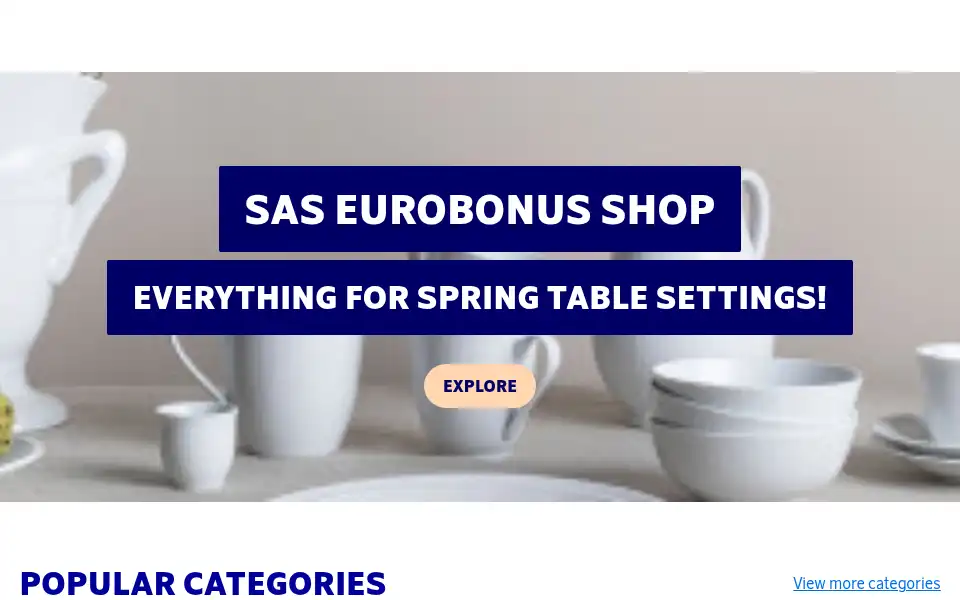 Screenshot of saseurobonusshop.com