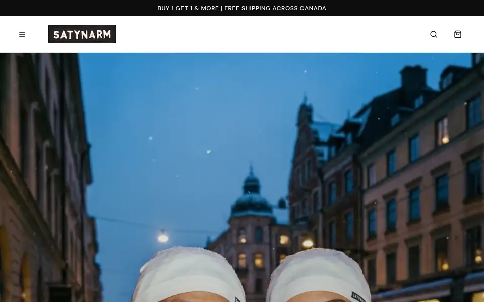 Screenshot of satynarm.com
