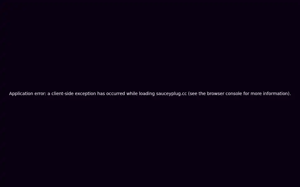 Screenshot of sauceyplug.cc