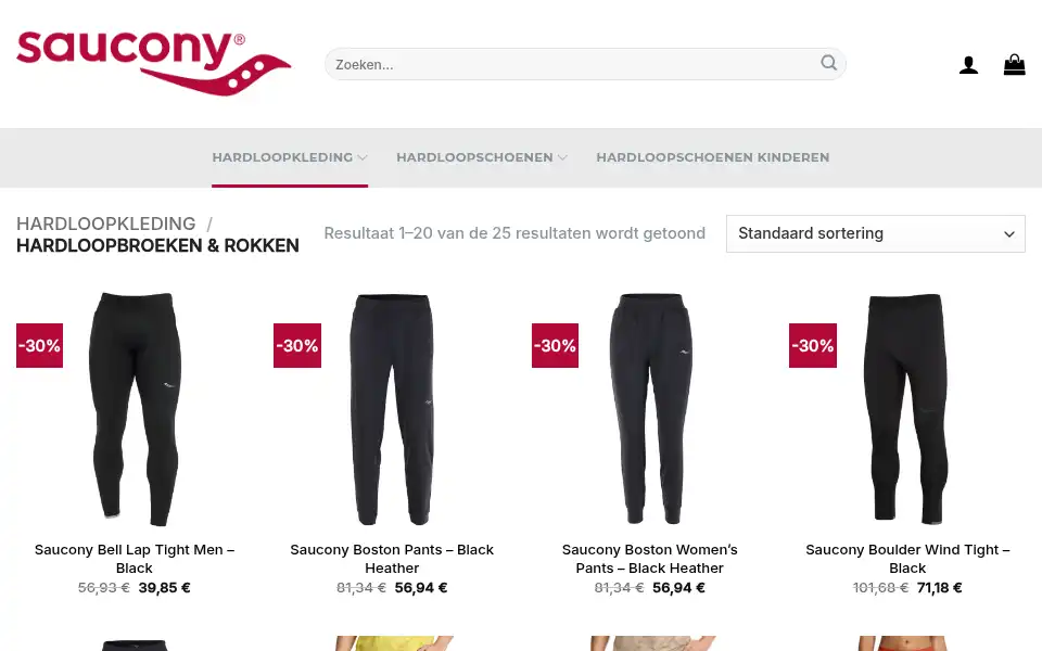 Screenshot of sauconywinkel.com