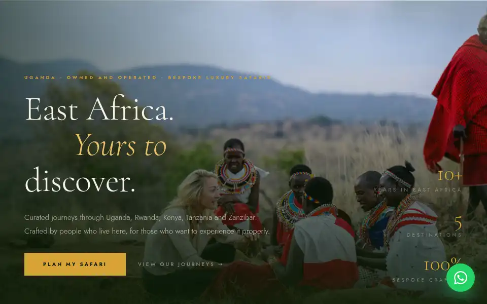 Screenshot of savannahexploreltd.com