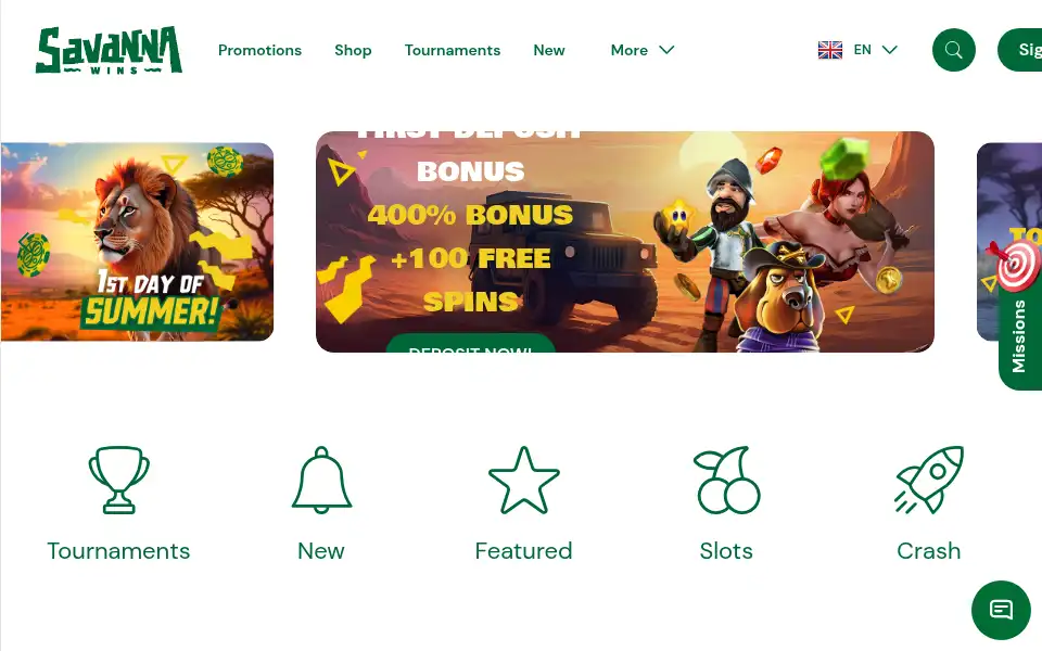 Screenshot of savannawins2.com