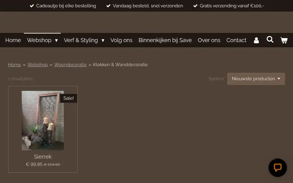 Screenshot of savekadodecoverfenzo.nl