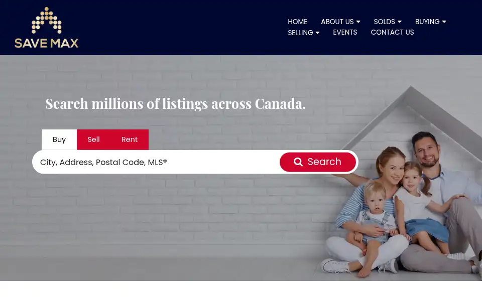 Screenshot of savemax.com