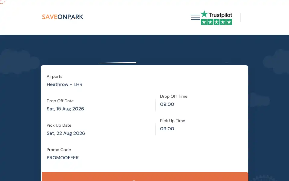 Screenshot of saveonpark.com